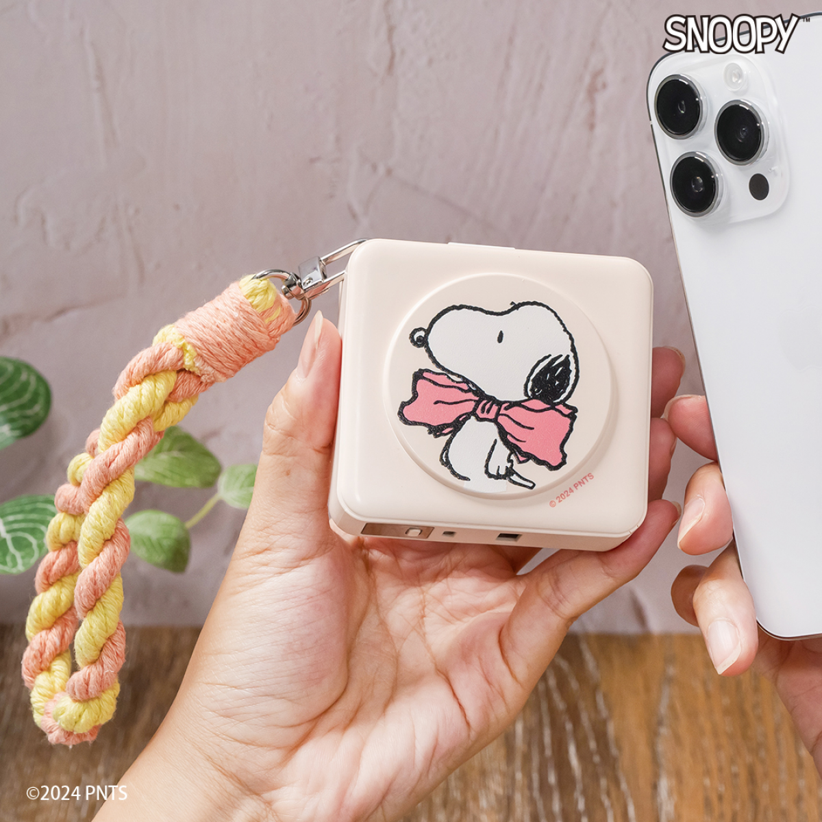 infoThink iPD-10000PLC 史努比 八合一 MAX 行動電源 (奶茶色)